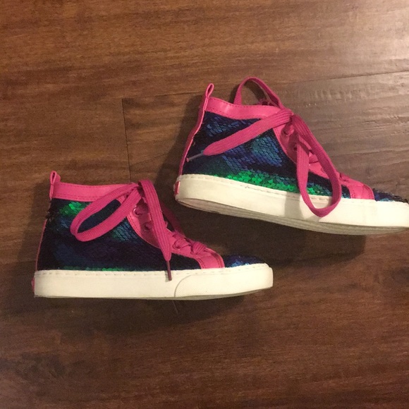 jojo high top tennis shoes